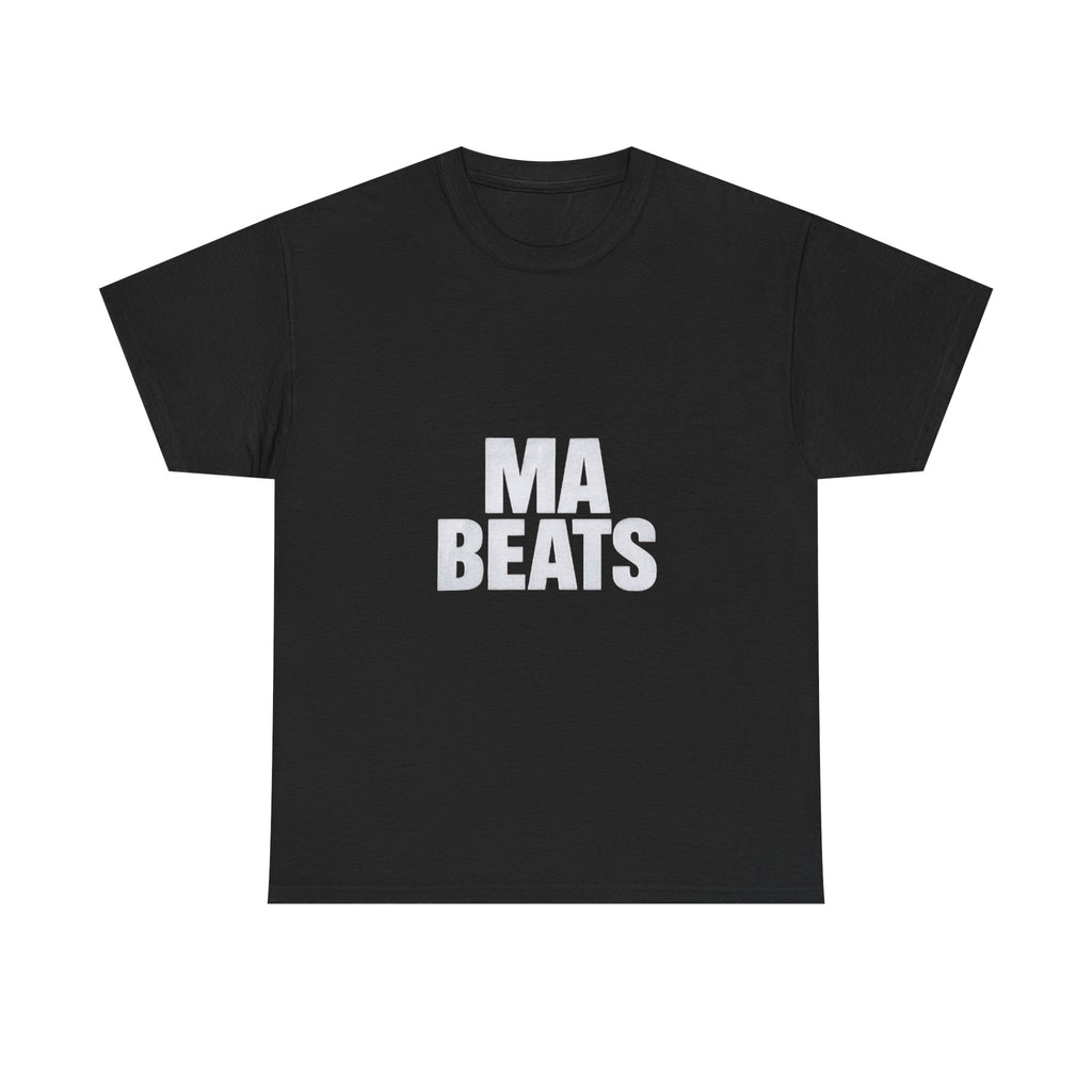 Unisex Heavy Cotton Tee - MA BEATS Graphic T-Shirt for Music Lovers
