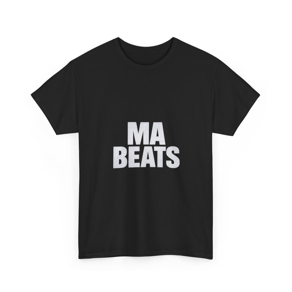 Unisex Heavy Cotton Tee - MA BEATS Graphic T-Shirt for Music Lovers